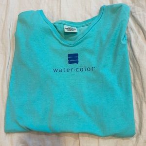 Watercolor Beach Tee